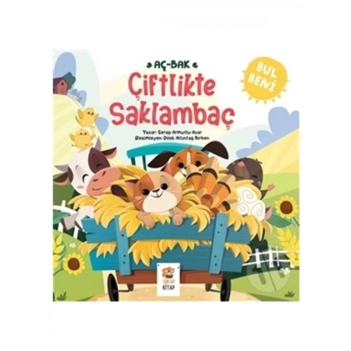 3E Grup - Aç Bak- Çiftlikte Saklambaç - Sincap Kitap