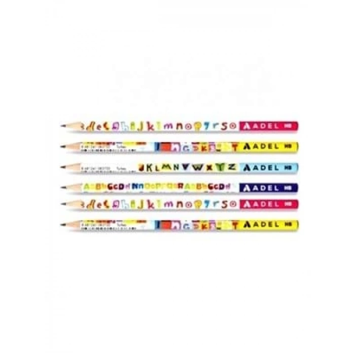 3E Grup - Adel Harfler 2b Kurşun Kalem Mercanlı 2061000027000