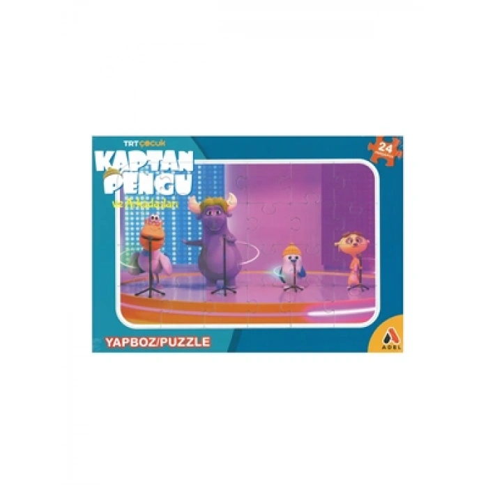 3E Grup - Adel Trt Çocuk 24 Parça Puzzle 2013000517000