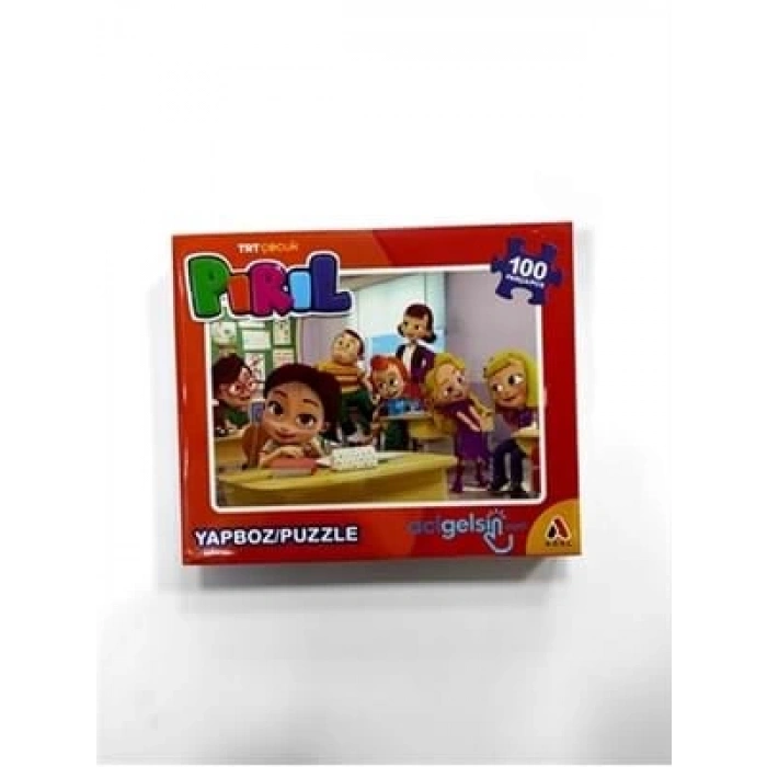 3E Grup - Adel Trt Çocuk Pırıl 100 Parça Puzzle 2013000508000