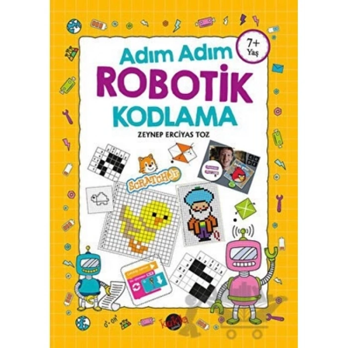 3E Grup - Adım Adım Robotik Kodlama (+7 Yaş) - Kukla Yayınları