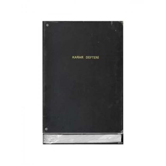 3E Grup - Aka 25x35 Körüklü Karar Defteri 200yp Ciltli