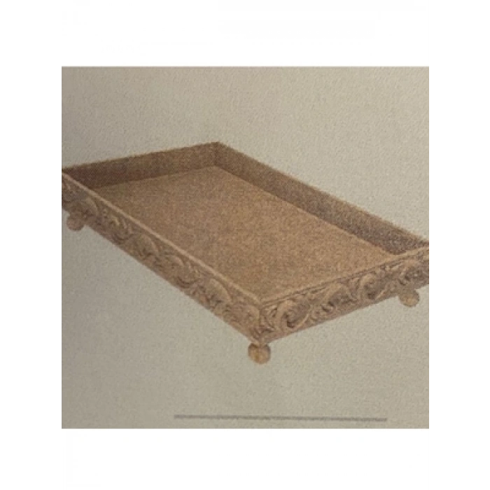 3E Grup - Aka Ahşap 19x29x8 Macun Tepsi Küçük Boy Tp 148