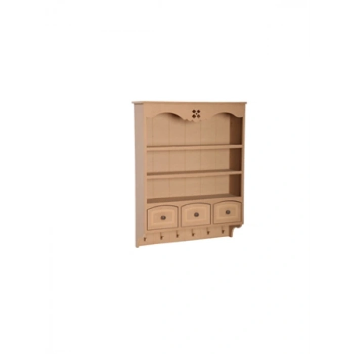 3E Grup - Aka Ahşap 70x20x75 Raf Rf 19