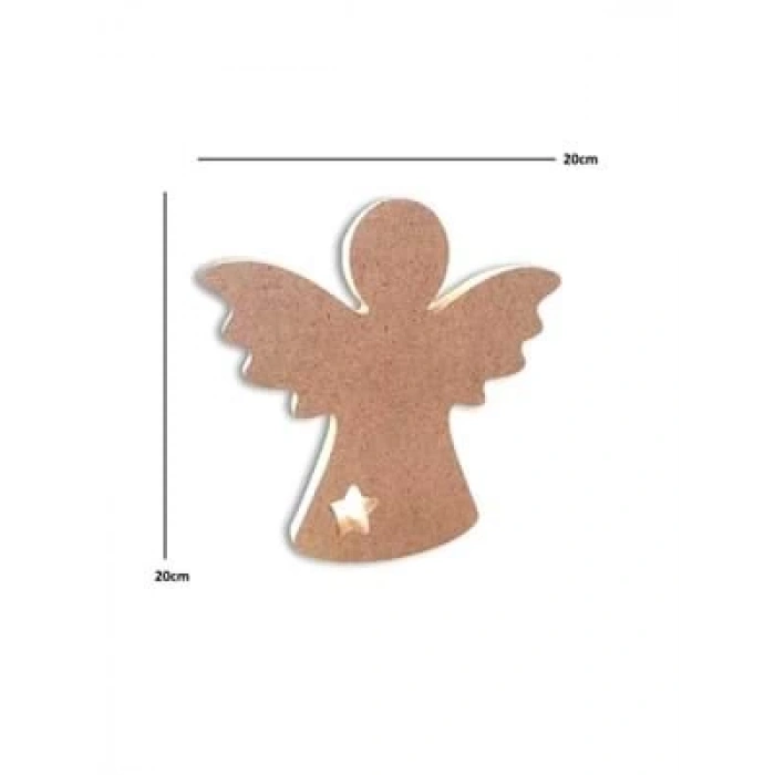 3E Grup - Aka Ahşap 9x9x20 Melek Do12