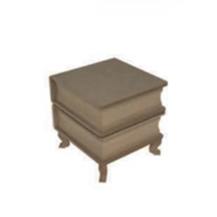 3E Grup - Aka Ahşap Çekmeceli Kutu İkili Kt89