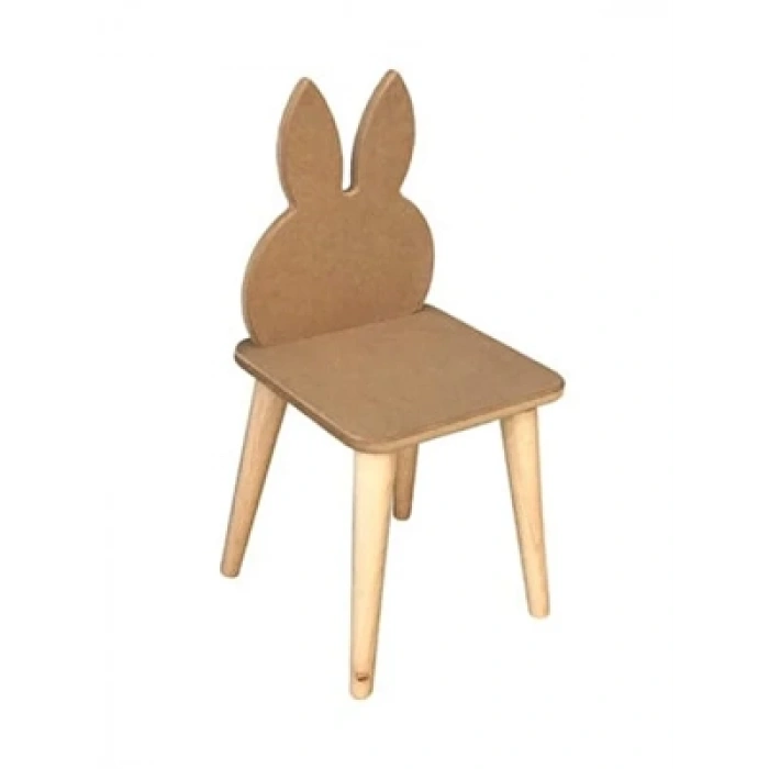 3E Grup - Aka Ahşap Çocuk Sandalyesi Çs03