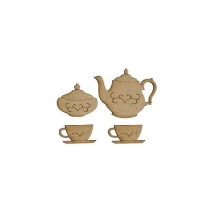 3E Grup - Aka Ahşap Dekoratif Süs Obje 76