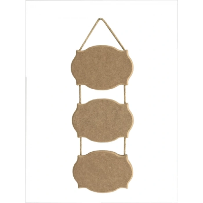 3E Grup - Aka Ahşap Duvar Süsü Ka 12