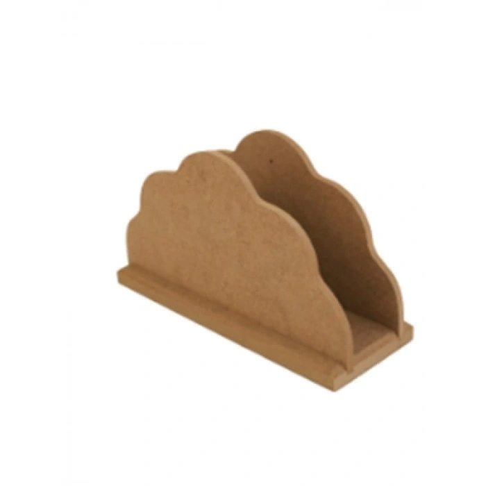 3E Grup - Aka Ahşap Peçetelik Dalgalı Pçt 08