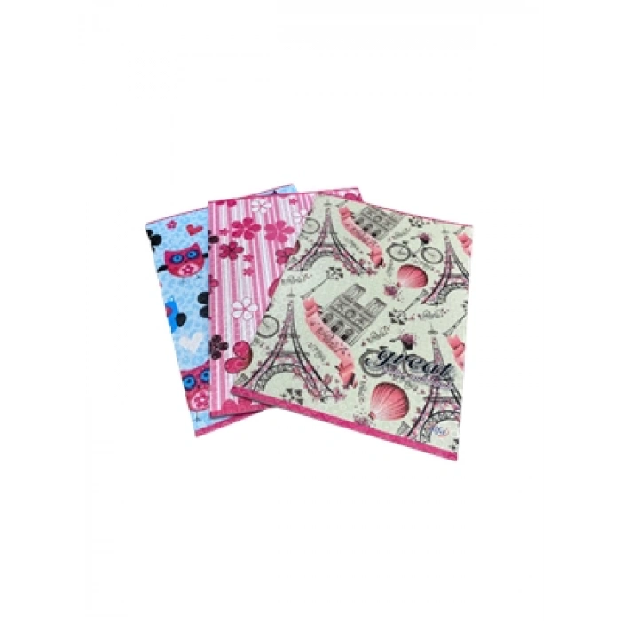 3E Grup - Alfa Great Color A4 Pp Kapak Defter Kareli 40 Yp 002577