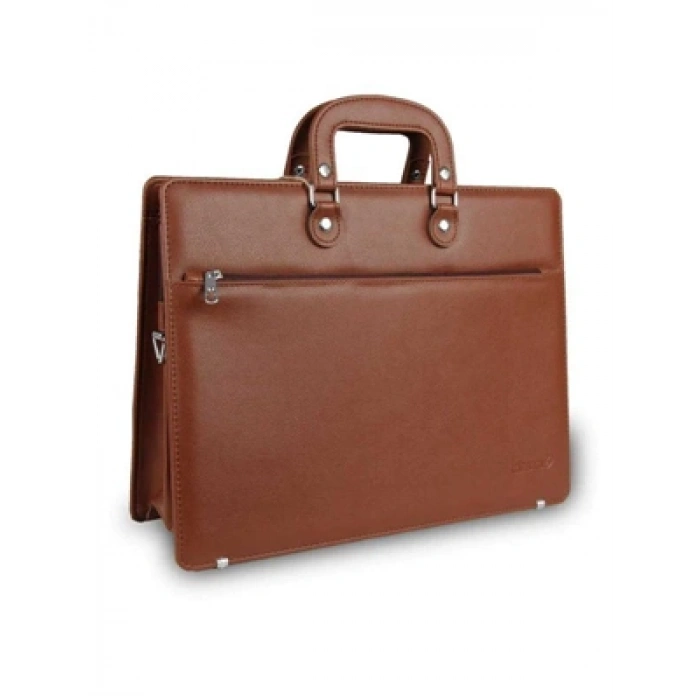 3E Grup - Alone Evrak Çantası 1405 Kahverengi