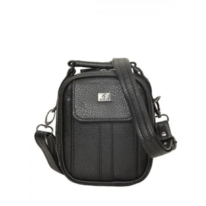 3E Grup - Alone Kasalı Suni Deri El Çantası 3750 Siyah