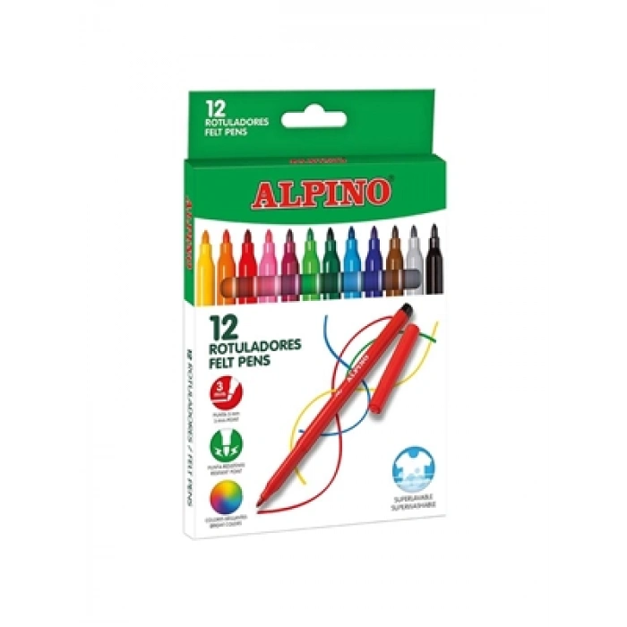 3E Grup - Alpino Rotuladores Felt 3 Mm Keçeli Kalem Ar-1002