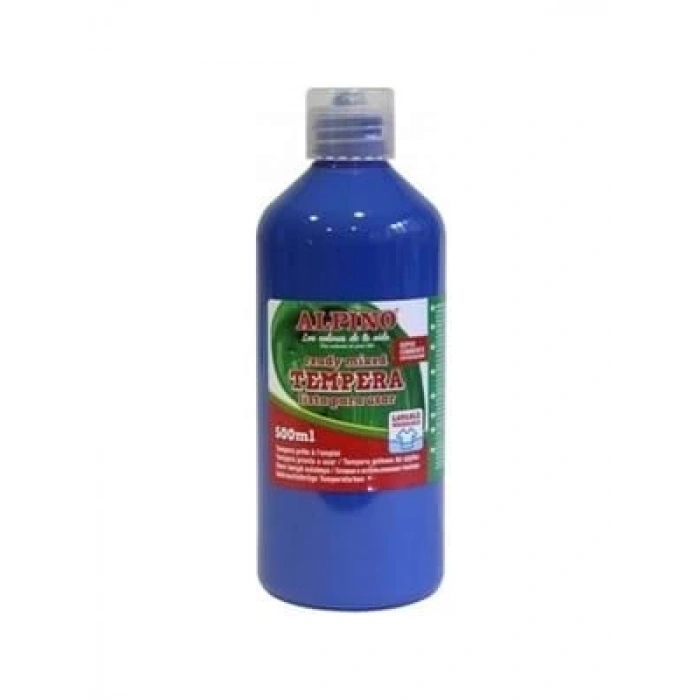 3E Grup - Alpino Tempera 500 Ml Suluboya Mavi 413704