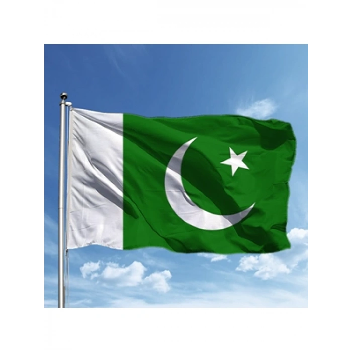 3E Grup - Alsancak 50x75 Raşel Yabancı Devlet Bayrağı Pakistan