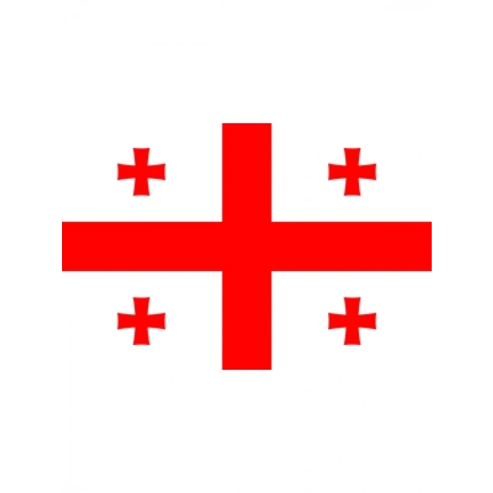 3E Grup - Alsancak 70x105 Raşel Yabancı Devlet Bayrağı Gürcistan