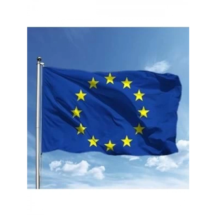 3E Grup - Alsancak 80x120 Raşel Yabancı Devlet Bayrağı Avrupa Birliği