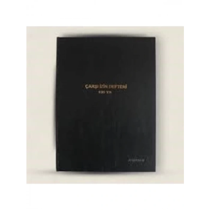 3E Grup - Altınyıldız 100yp Çarşı İzin Defteri Ciltli