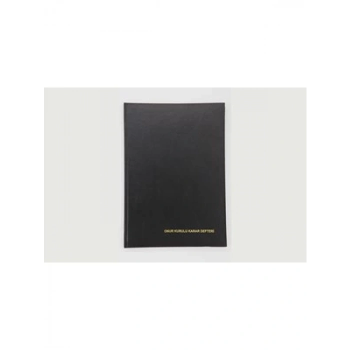 3E Grup - Altınyıldız 100yp Onur Kurulu Karar Defteri Ciltli