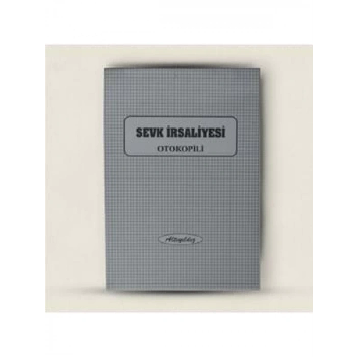 3E Grup - Altınyıldız 14x20 Otokopili Sevk İrsaliyesi