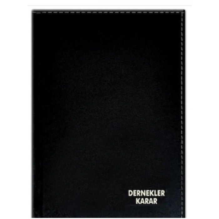3E Grup - Altınyıldız Dernek Karar Defteri Ciltli 100 Yp.