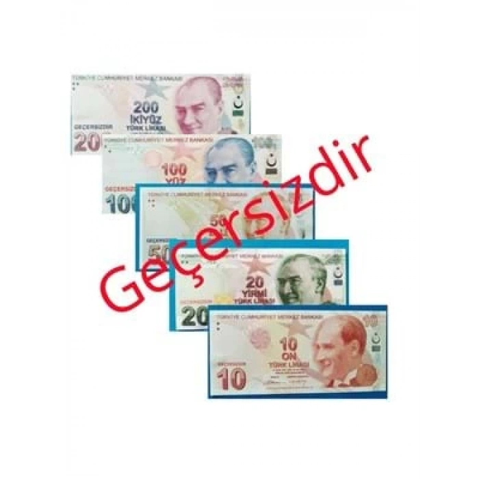 3E Grup - Altınyıldız Eğitici Para Koçanı 100 Lü (sahte Para)