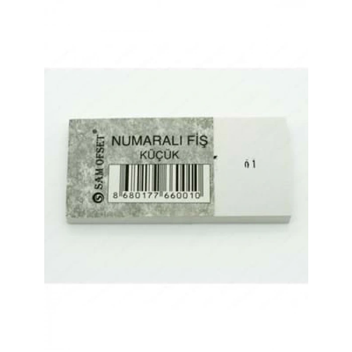 3E Grup - Altınyıldız Küçük Koçanlı Fiş Numaralı