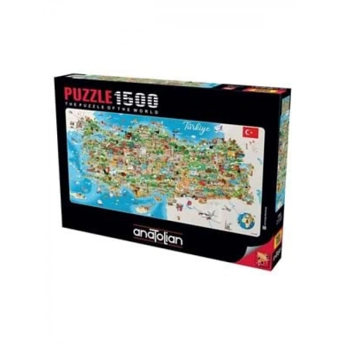 3E Grup - Anatolian 1500 Parça Puzzle 3793