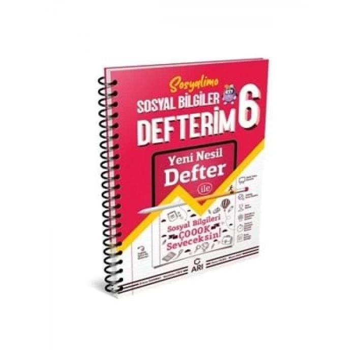 3E Grup - Arı Yay.-6.sınıf Sosyal Bilgiler Defterim 2122