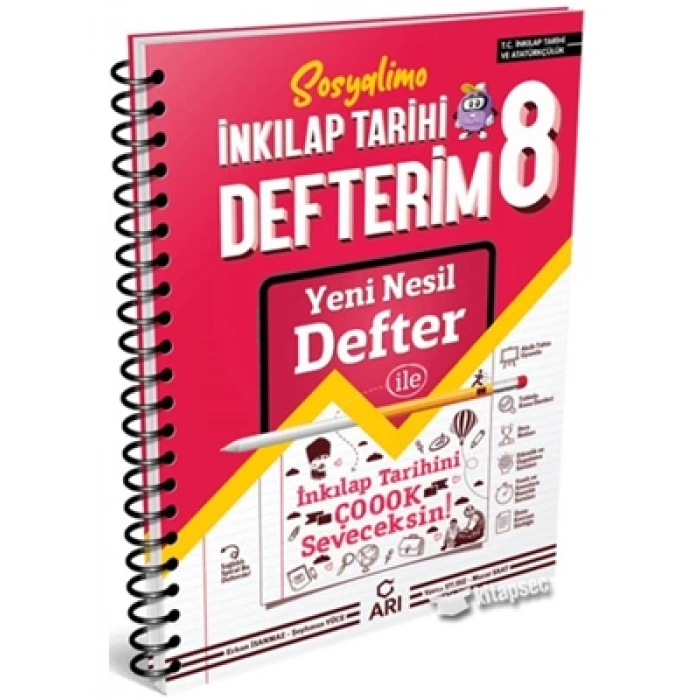 3E Grup - Arı Yay.- 8.sınıf İnkılap Tarihi Defterim 2324