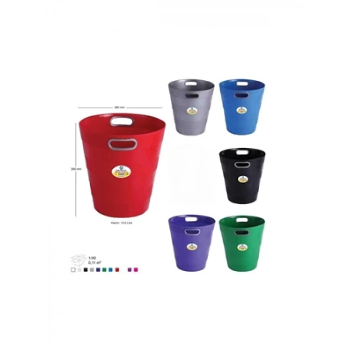 3E Grup - Ark Plastik Çöp Kovası 1051