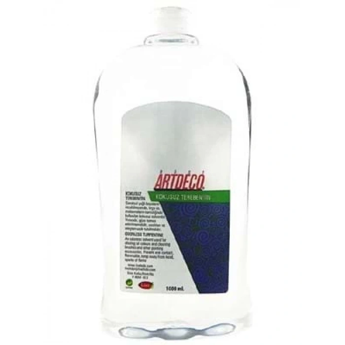 3E Grup - Artdeco 1000 Ml Kokusuz Terebentin 53m-921
