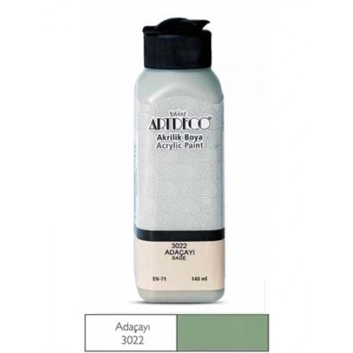 3E Grup - Artdeco 140 Ml Akrilik Boya Adaçayı 70r-3022
