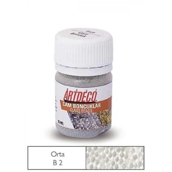 3E Grup - Artdeco 25 Ml Cam Boncuk İnce