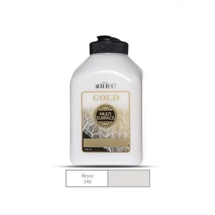 3E Grup - Artdeco 500 Ml Multisurface Akrilik Boya Beyaz G70l-340