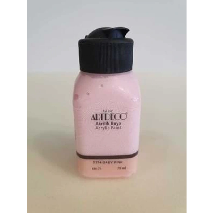 3E Grup - Artdeco 75 Ml Akrilik Boya Bebek Pembe 3674