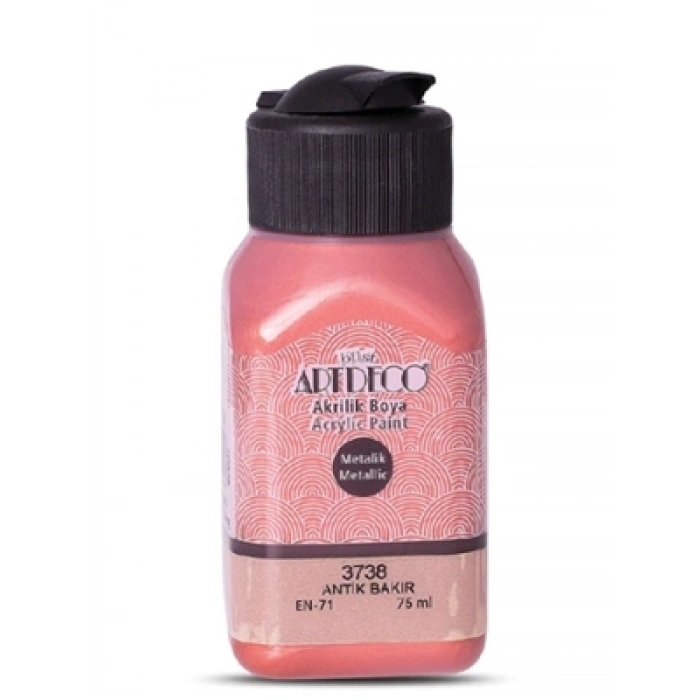 3E Grup - Artdeco 75 Ml Akrilik Boya Turuncu 3603