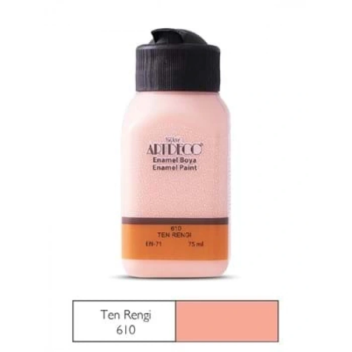 3E Grup - Artdeco Enamel 75 Ml Cam ve Seramik Boyası Ten Rengi 130 I-610