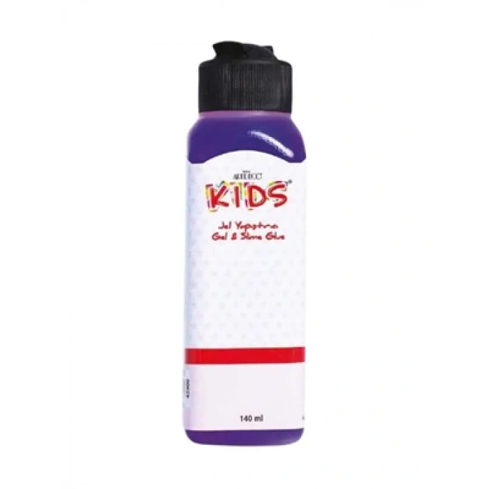 3E Grup - Artdeco Kids 140 Ml Jel ve Slime Yapışkanı Mor 650r-215
