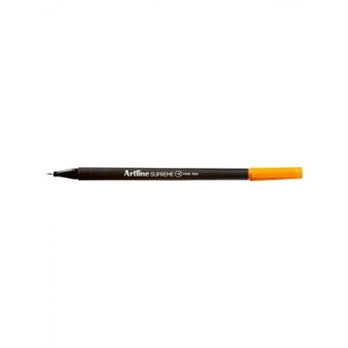 3E Grup - Artline Supreme 0.4 Mm Fine Keçe Uçlu Kalem Dark Orange Epfs-200