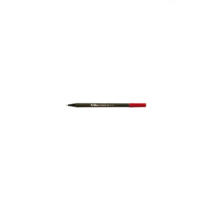 3E Grup - Artline Supreme 0.4 Mm Fine Keçe Uçlu Kalem Red Epfs-200