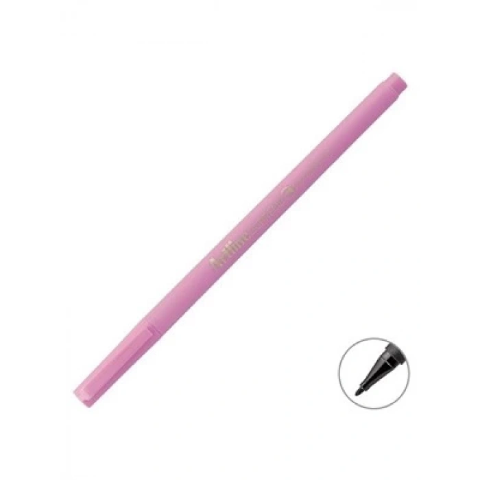 3E Grup - Artline Supreme 0.6 Mm Keçe Uçlu Kalem Pale Pink Epfs-210
