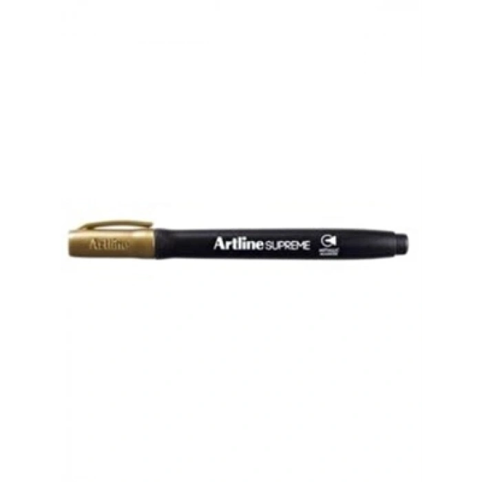 3E Grup - Artline Supreme 1.0 Mm Metallic Marker Kalem Gold Epf-790