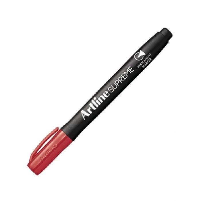 3E Grup - Artline Supreme 1.0 Mm Permanent Kalem Red Rpf-700