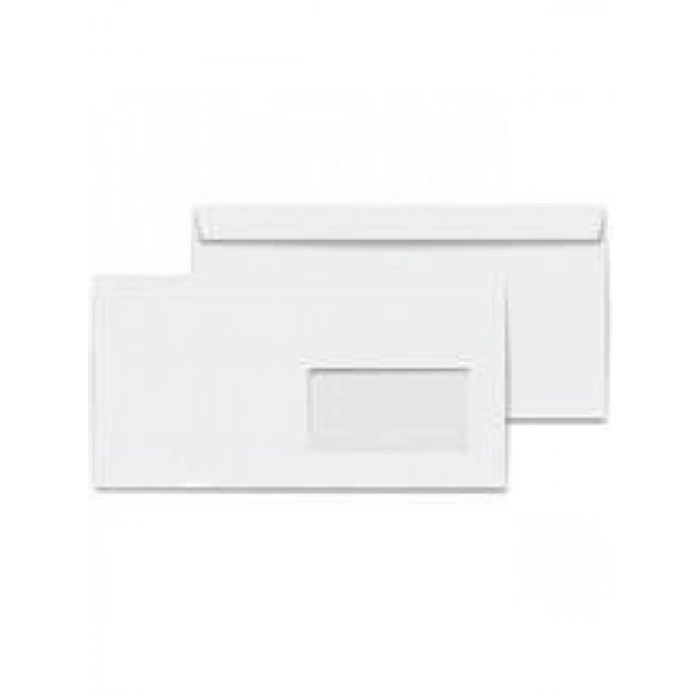 3E Grup - Asil 105x240 110 Gr Pencereli Diplomat Zarf Silikonlu As-1005