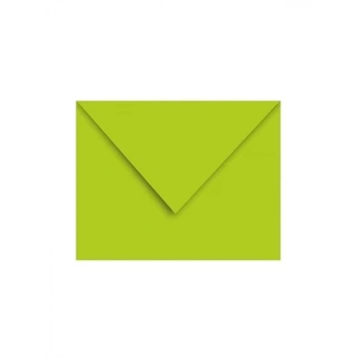 3E Grup - Asil 13x18 Cm 80 Gr Davetiye Zarfı Yeşil As-5201