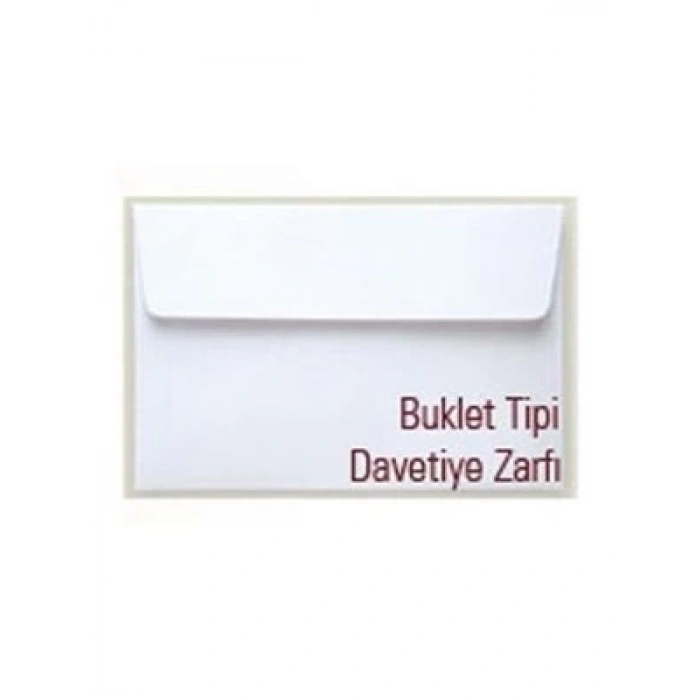 3E Grup - Asil 17.5x17.5 110 Gr 1. Hamur Buklet Tipi Davetiye Zarfı As-5046