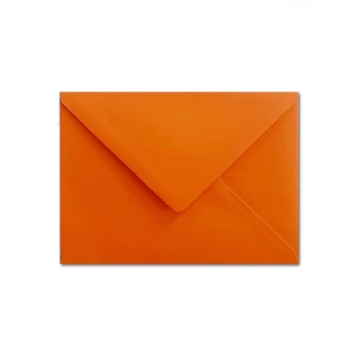 3E Grup - Asil 7x9 Cm 80 Gr Kartvizit Zarfı 100lü Turuncu It-240