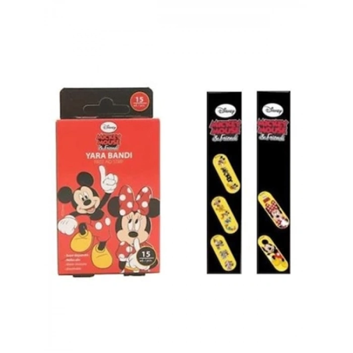 3E Grup - B-good Yara Bandı Dısney Mıckey Mouse 15li
